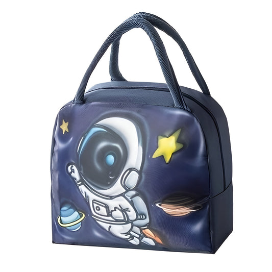 Space Explorer Astronaut Insulated Lunch Bag for Kids