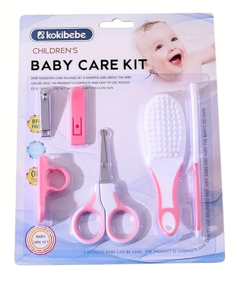 Newborn Baby Care Kit - Blue & Pink