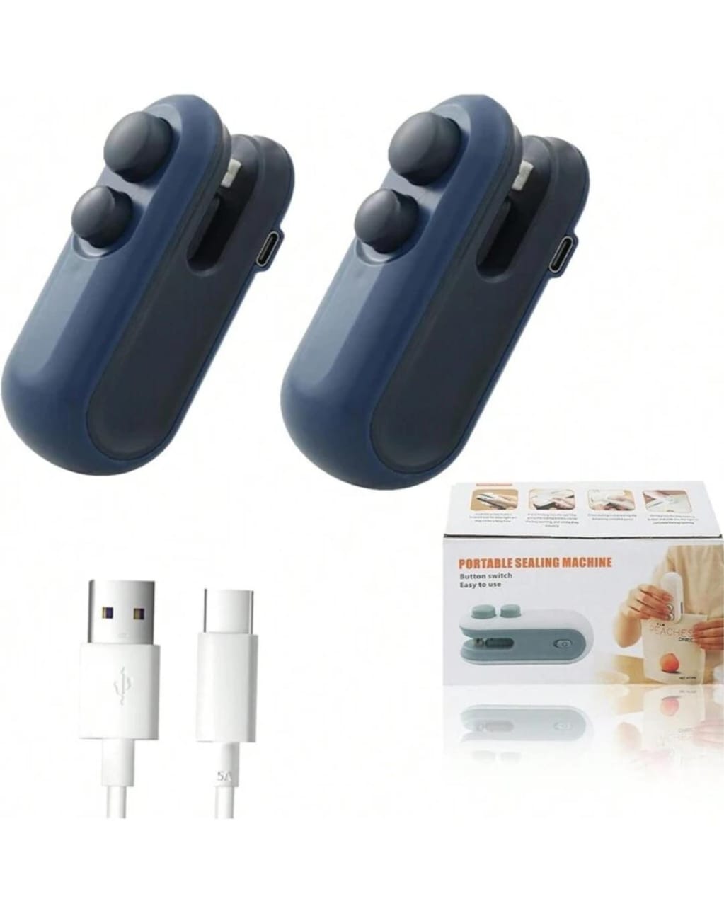 2-in-1 Mini Portable Bag Sealer & Cutter