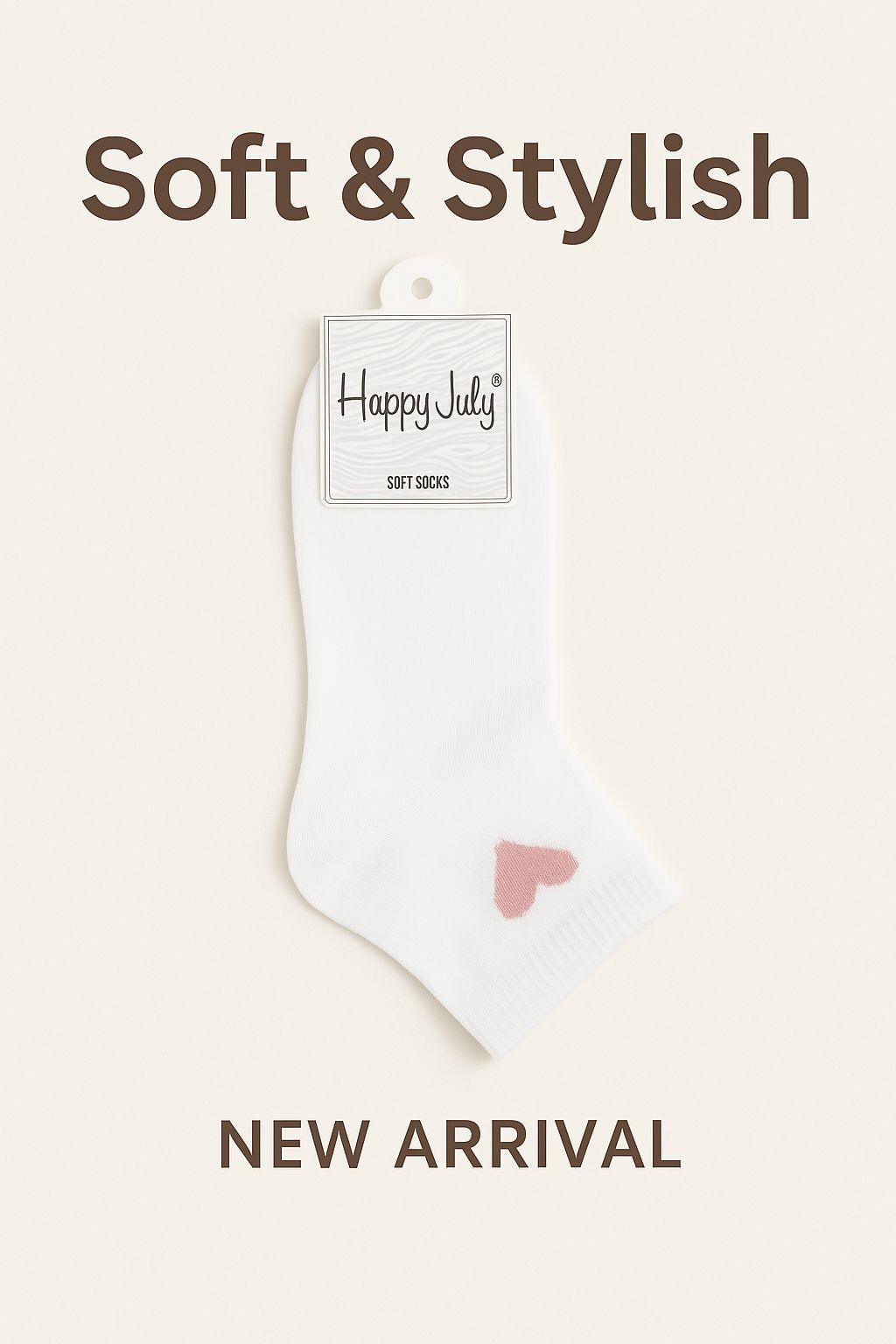 Happy July Soft Ankle Socks