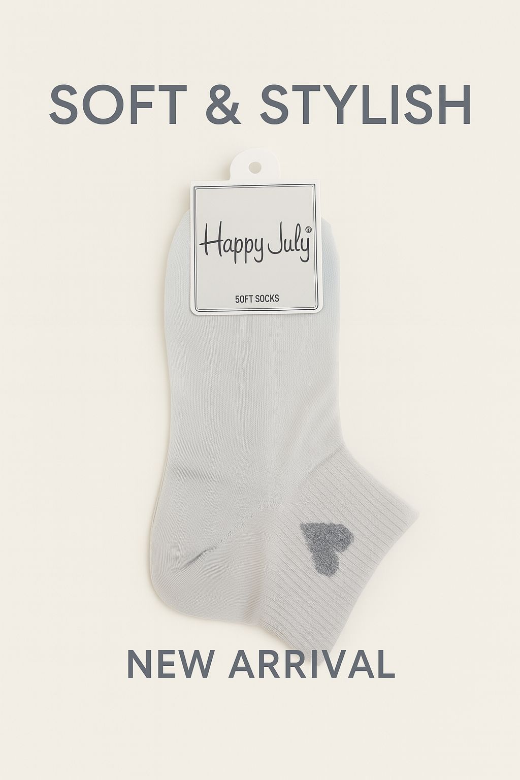 Happy July Soft Ankle Socks