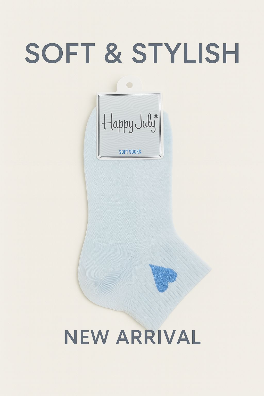Happy July Soft Ankle Socks