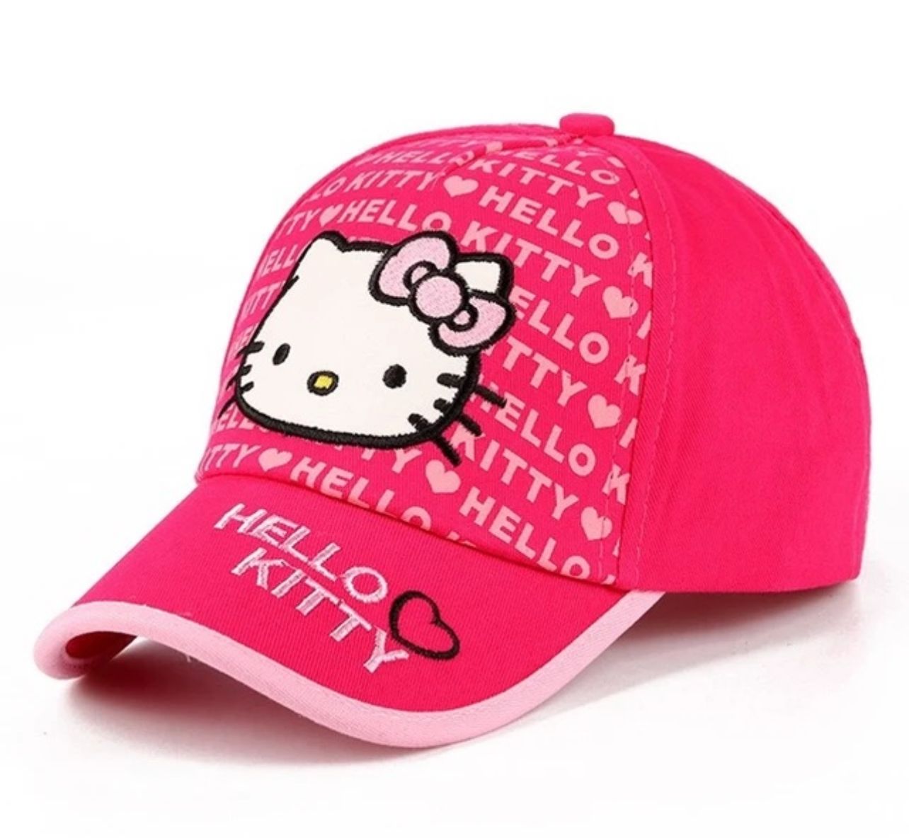 Hello Kitty Embroidered Character Baseball Cap