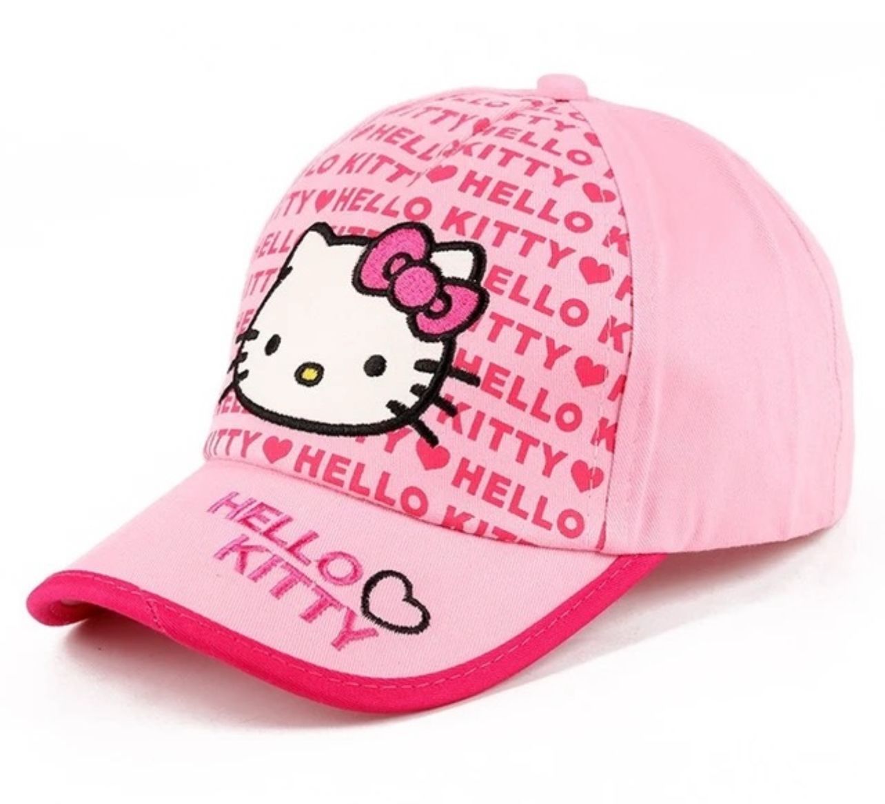 Hello Kitty Embroidered Character Baseball Cap