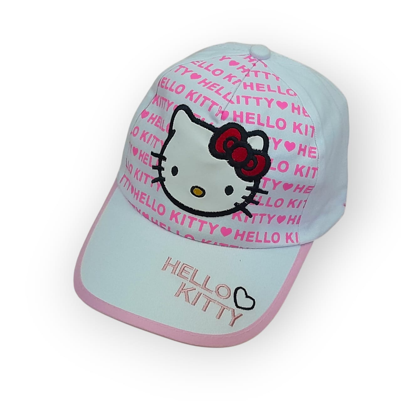 Hello Kitty Embroidered Character Baseball Cap