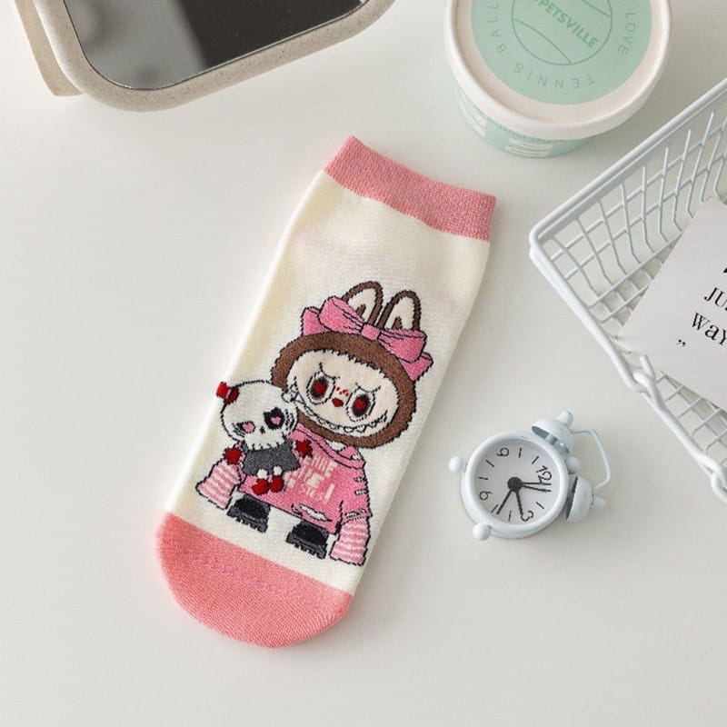 Kawaii Cartoon Character Socks Collection