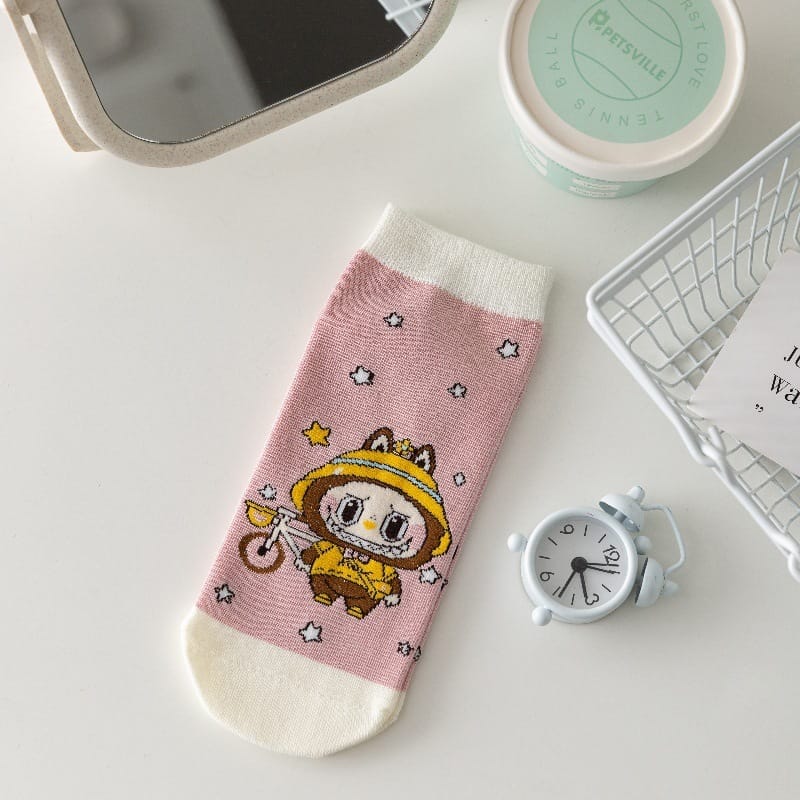 Kawaii Cartoon Character Socks Collection