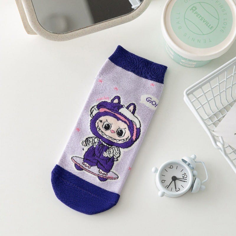 Kawaii Cartoon Character Socks Collection