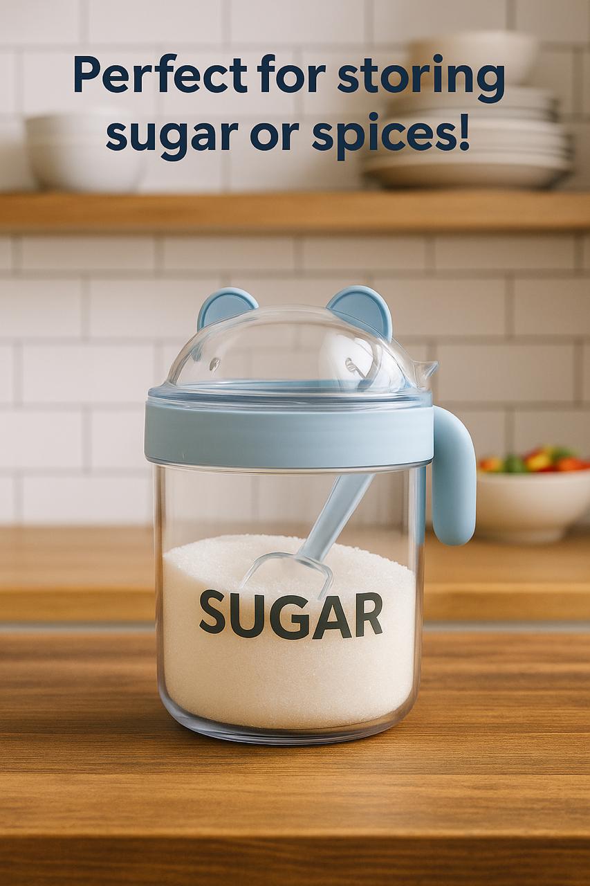 Bear-Ear Spice & Sugar Shaker