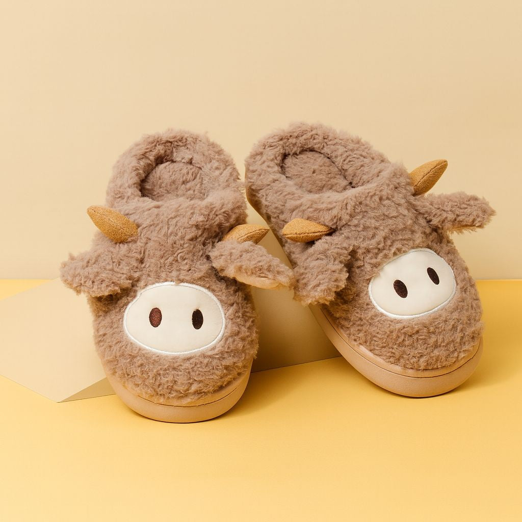 Adorable "Snuggle-Paws" Animal Slippers