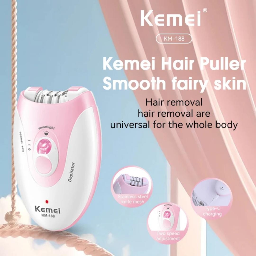 Kemei KM-188 Cordless Epilator