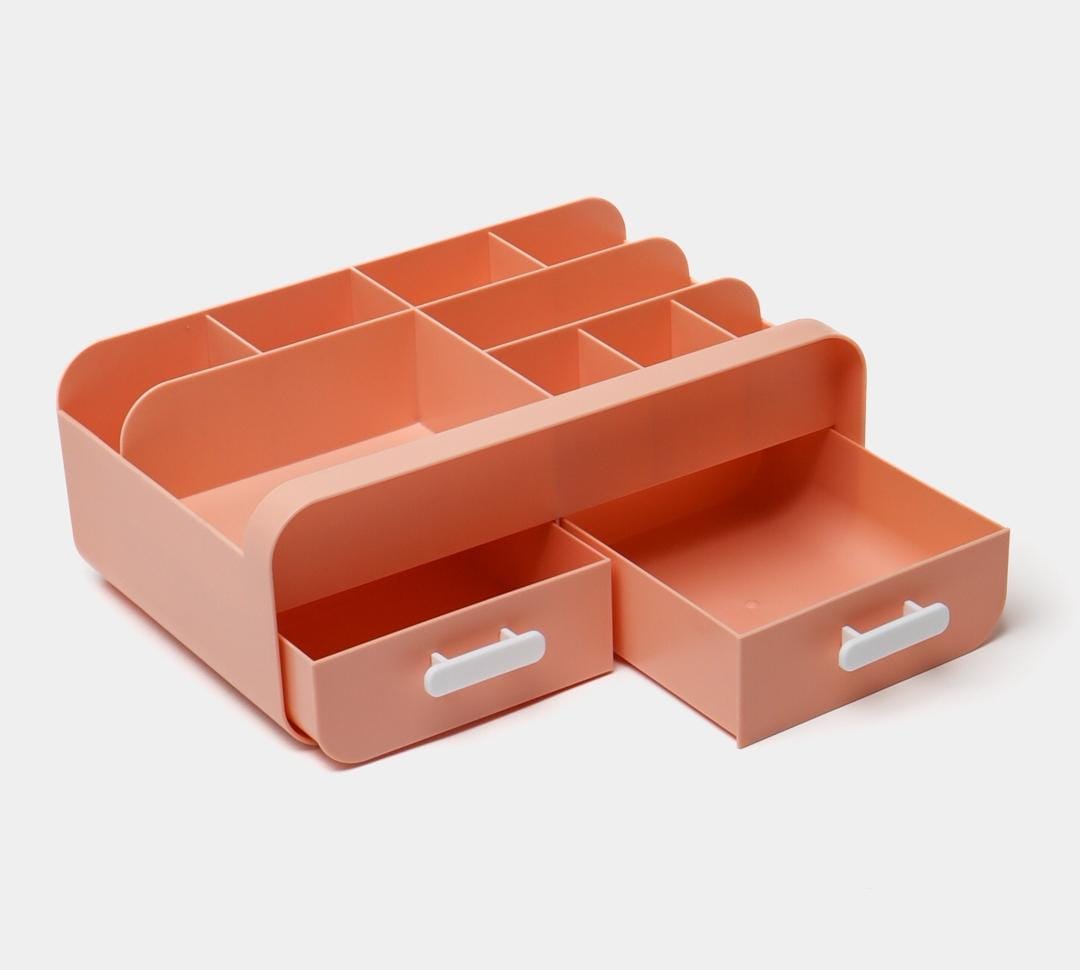Multifunctional Desk Organizer with Drawers