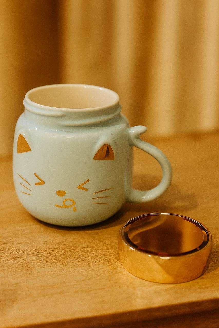 Kawaii Cat Design Mug