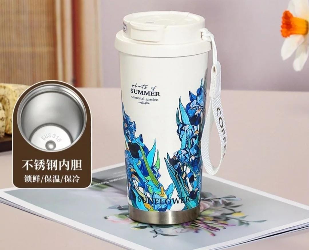 Insulated Stainless Steel Coffee Travel Tumbler