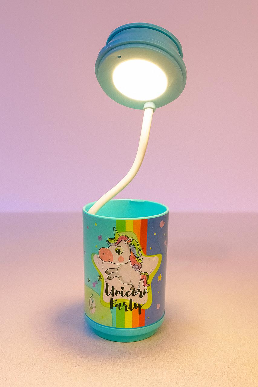 Unicorn LED Rechargeable Desk Lamp & Night Light