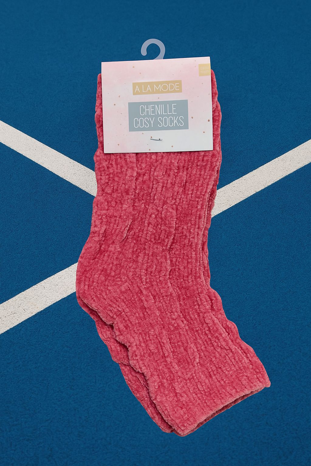 A LA MODE Chenille Cosy Socks