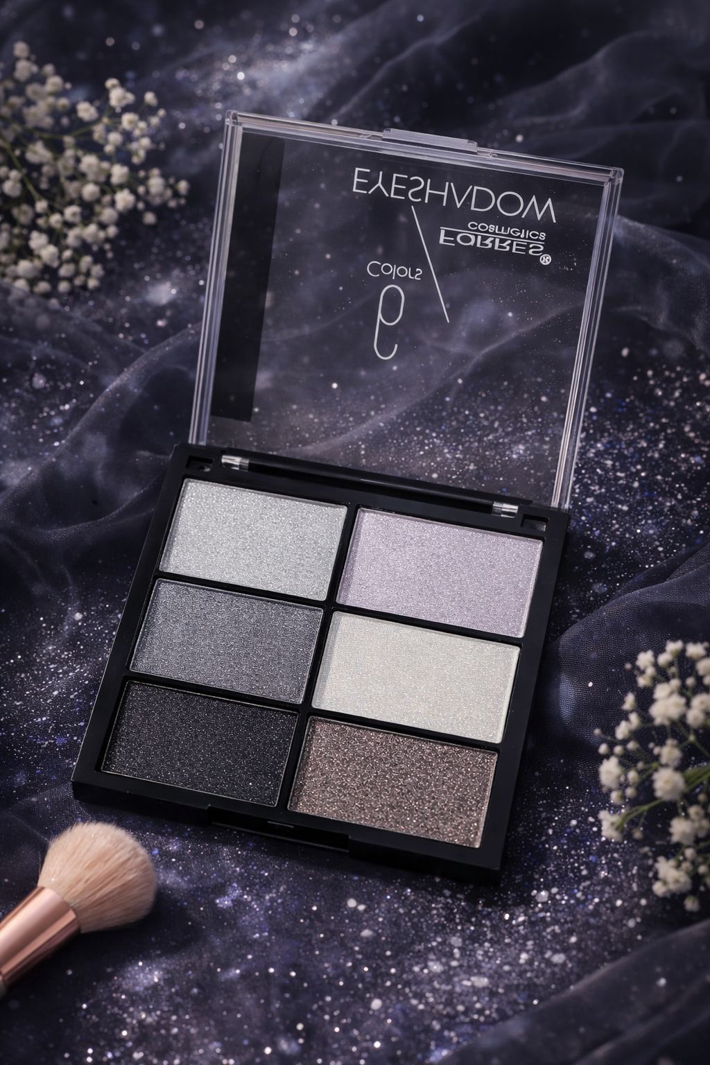 Farres Cosmetics 6-Color Eyeshadow Palette