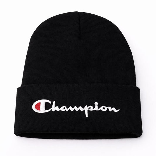 Champion Script Logo Cuffed Beanie