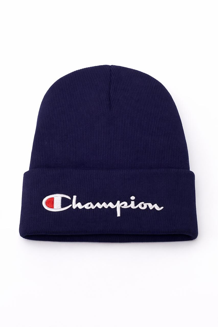 Champion Script Logo Cuffed Beanie