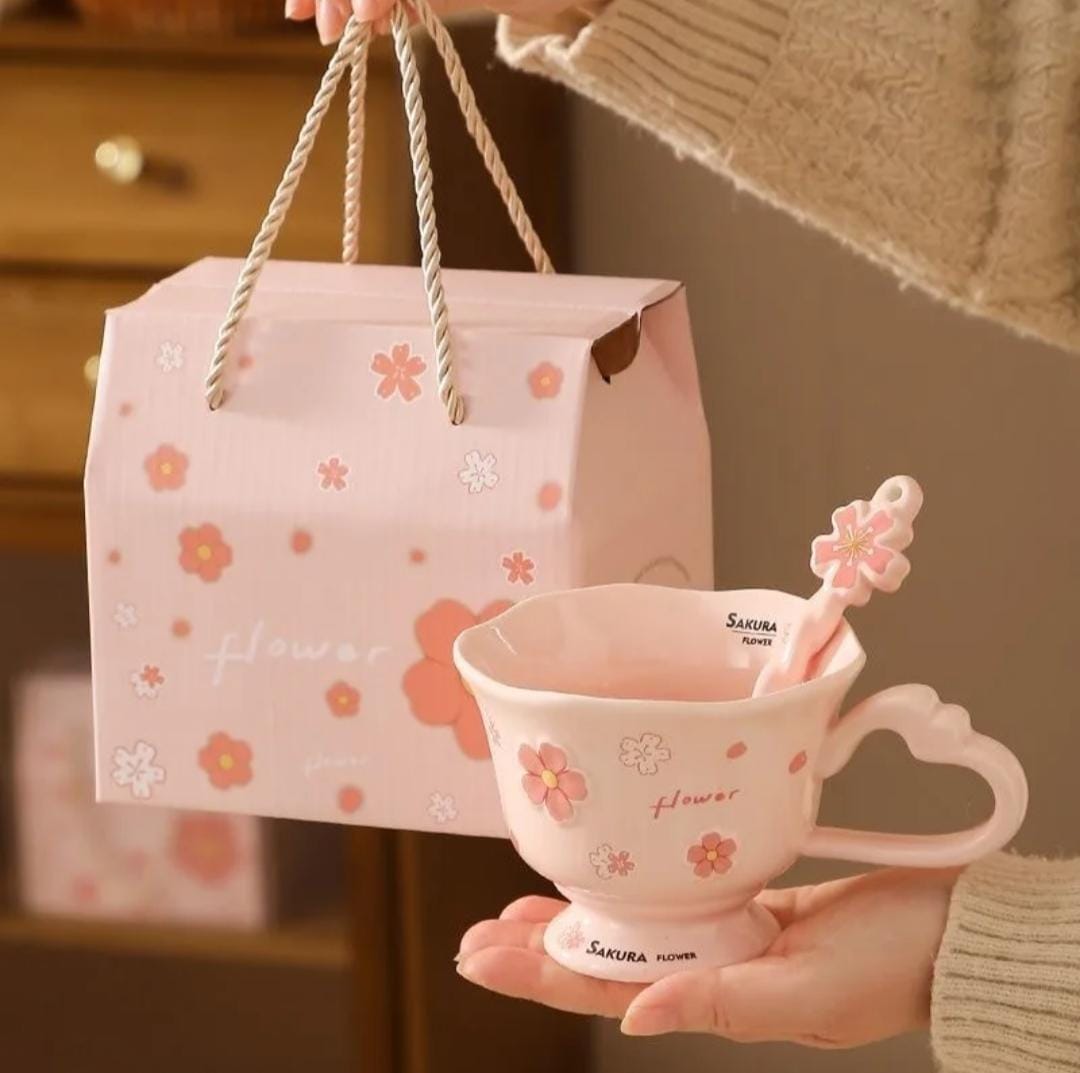 Sakura Blossom Ceramic Mug