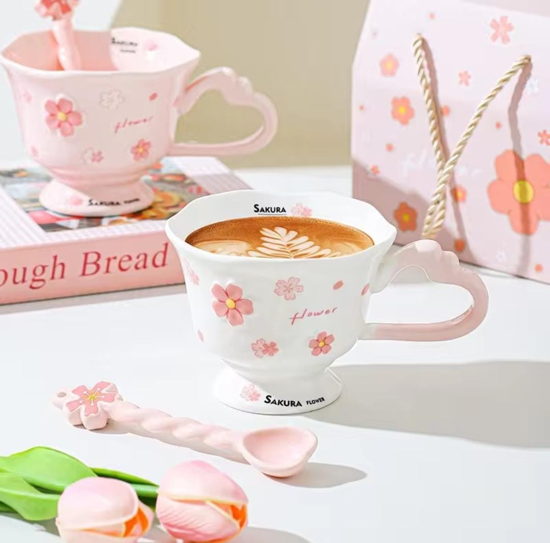 Sakura Blossom Ceramic Mug