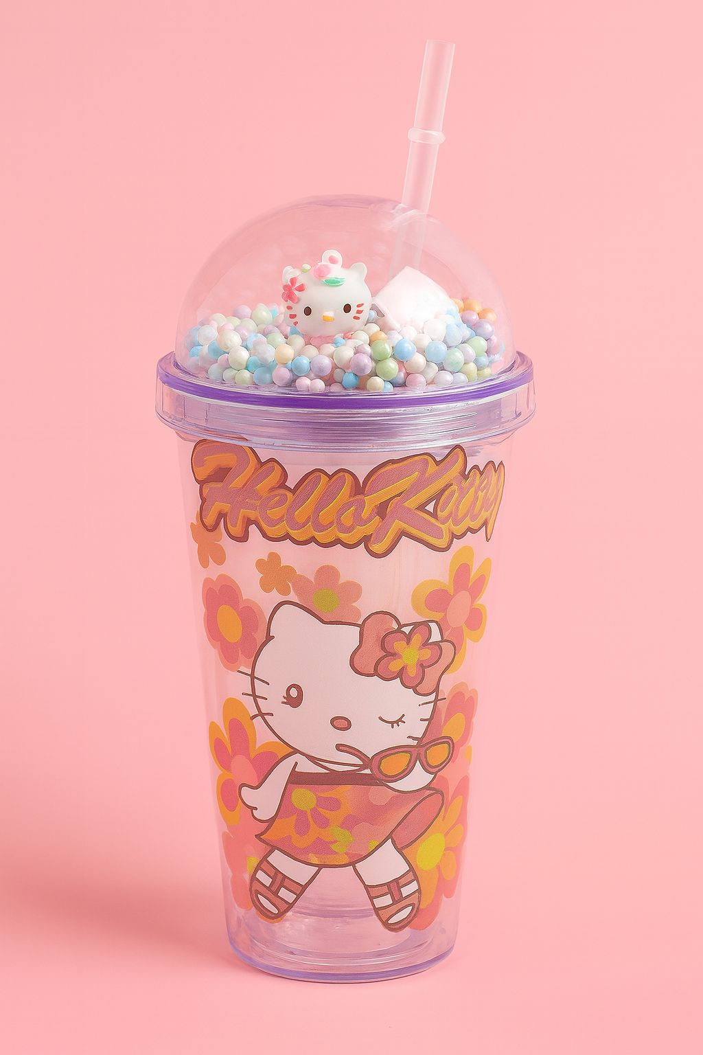 Hello Kitty & Friends 3D Dome Tumbler