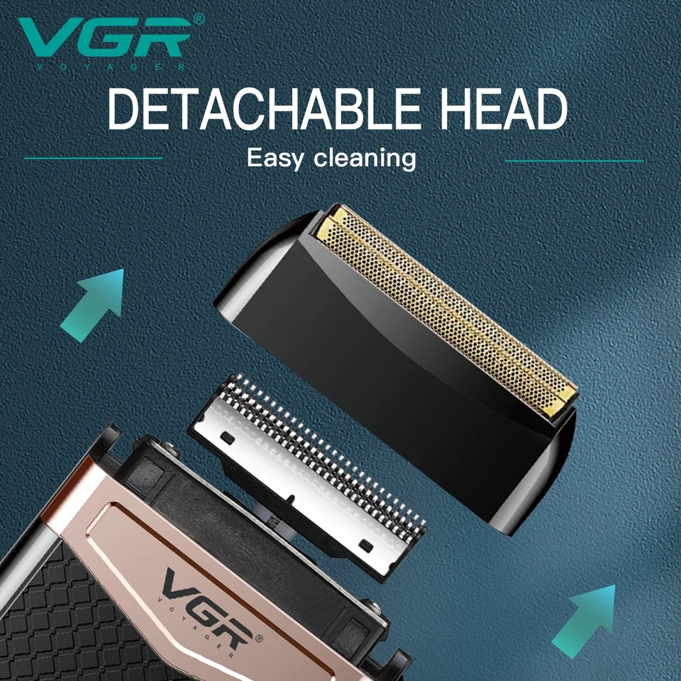 VGR Voyager Dual Foil Electric Shaver