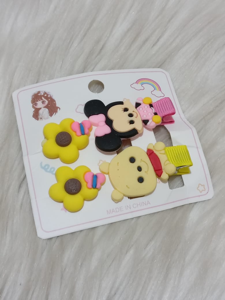 Adorable Cartoon Hair Accessory Sets for Kids