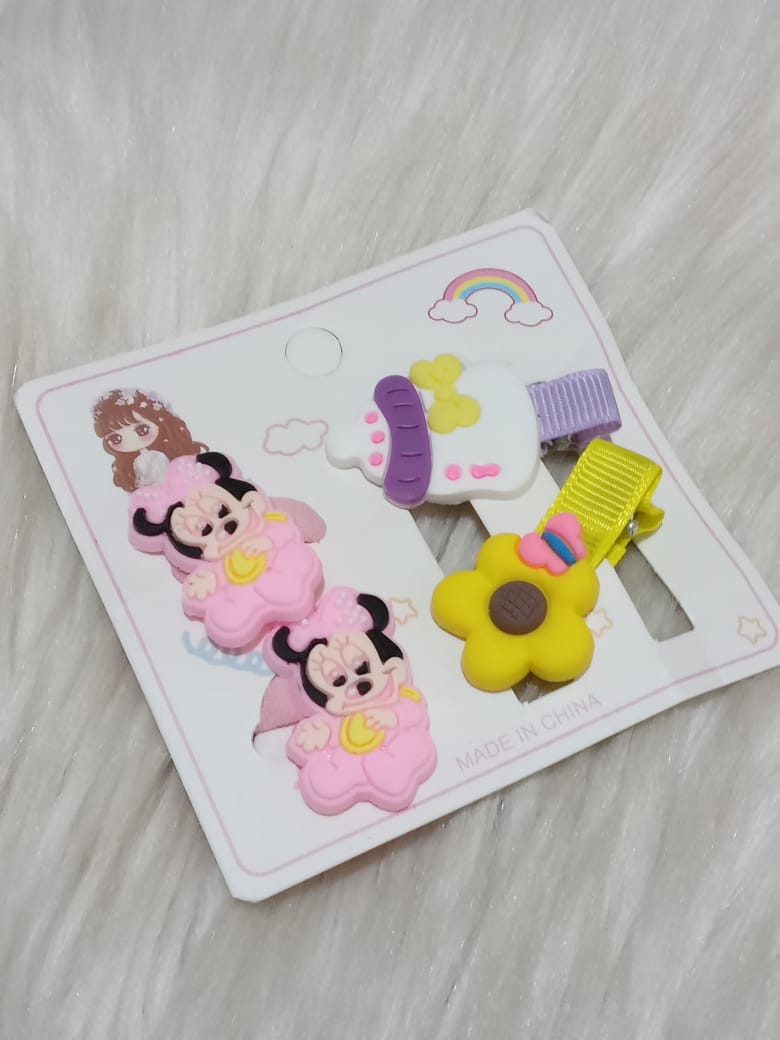 Adorable Cartoon Hair Accessory Sets for Kids