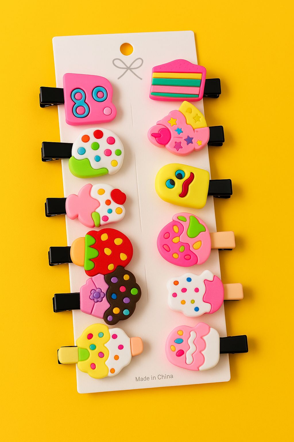 Sweet Treats & Fruity Delights Hair Clip Sets