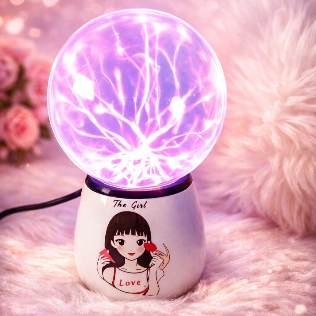 Enchanting Plasma Globe Night Light