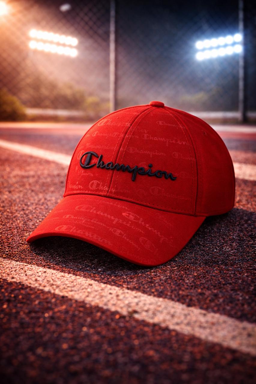 Champion Script Monogram Baseball Cap