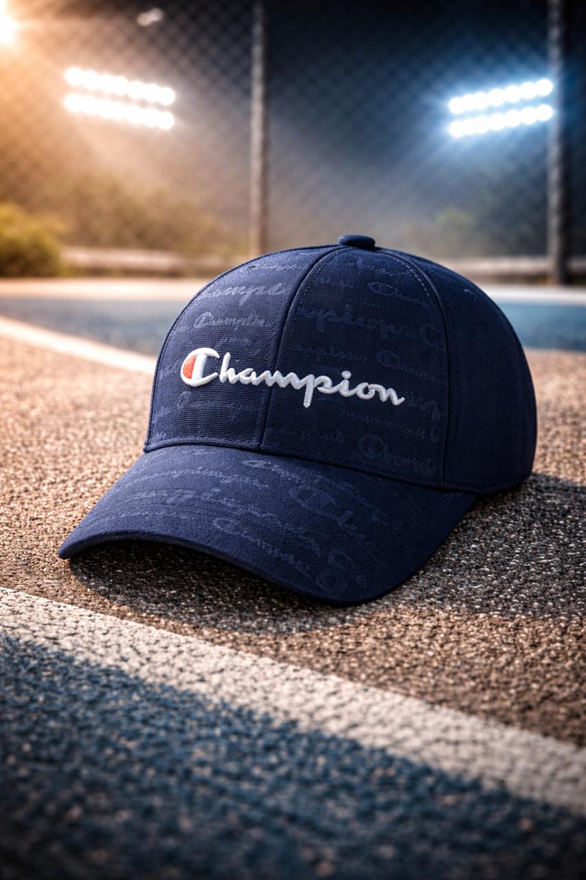 Champion Script Monogram Baseball Cap