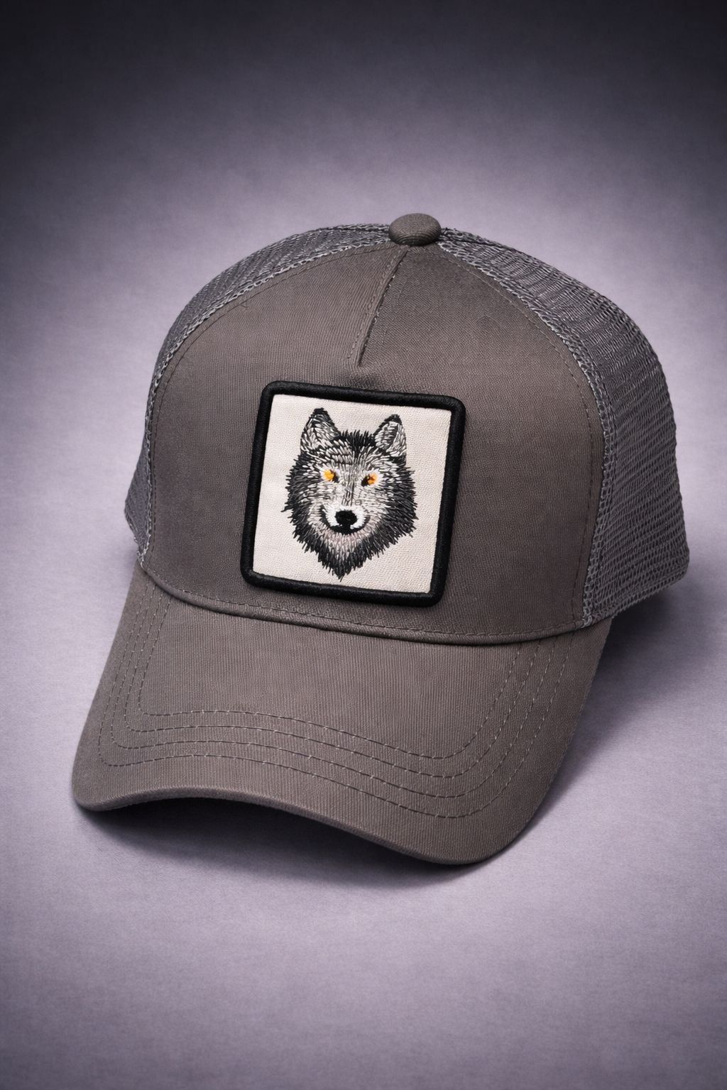Wolf Embroidered Trucker Hat Collection