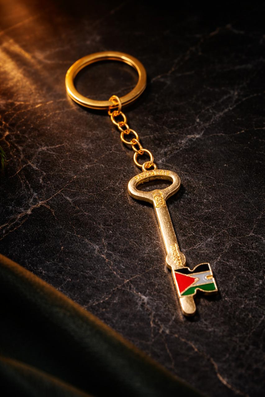 Palestine Key of Return Keychain