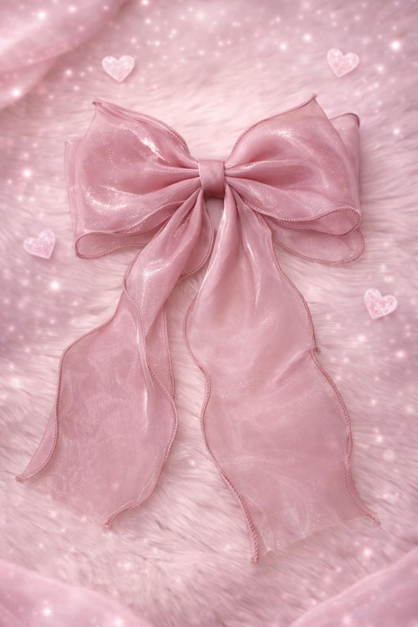 Ethereal Organza Oversized Hair Bow