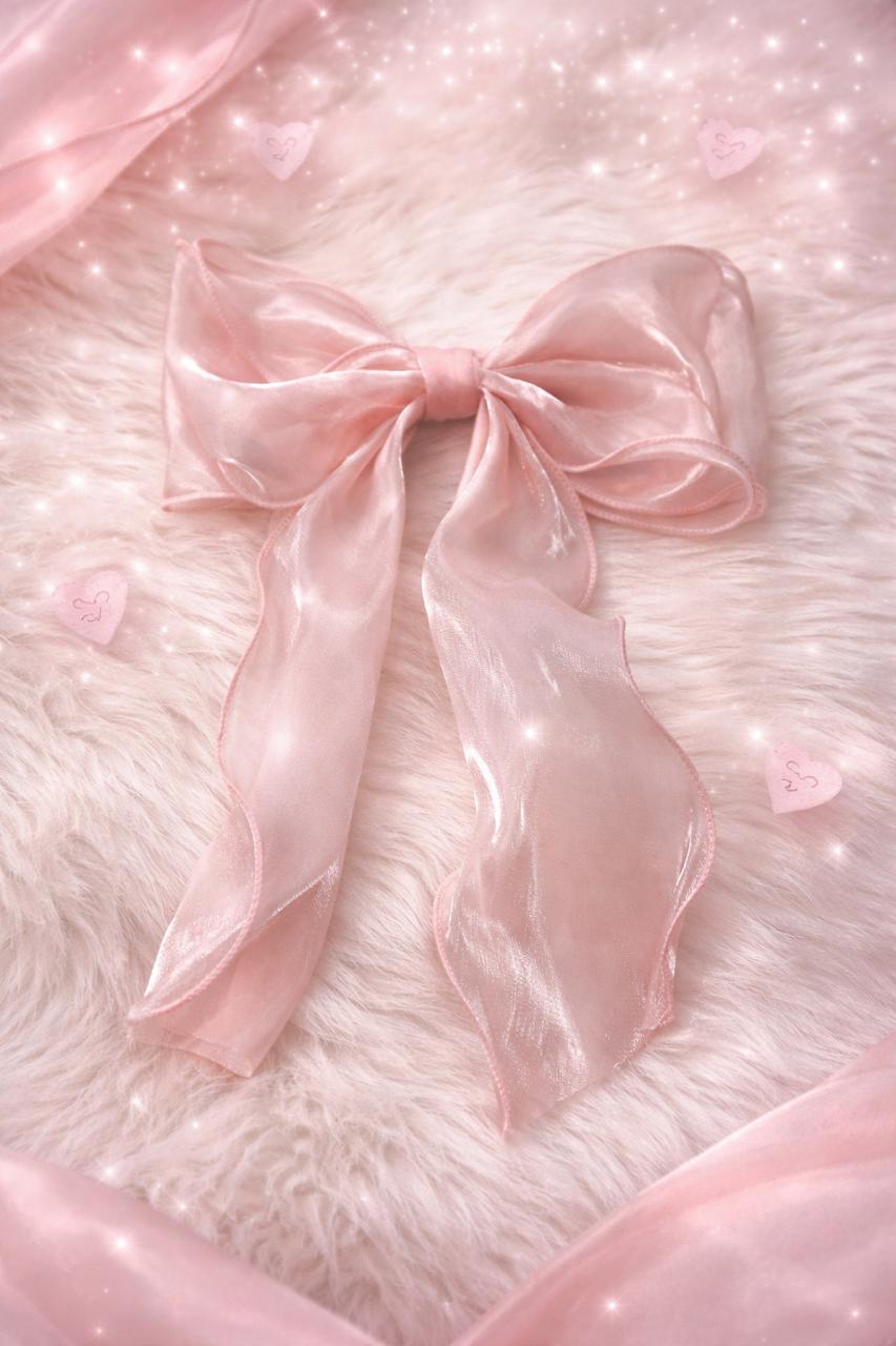 Ethereal Organza Oversized Hair Bow