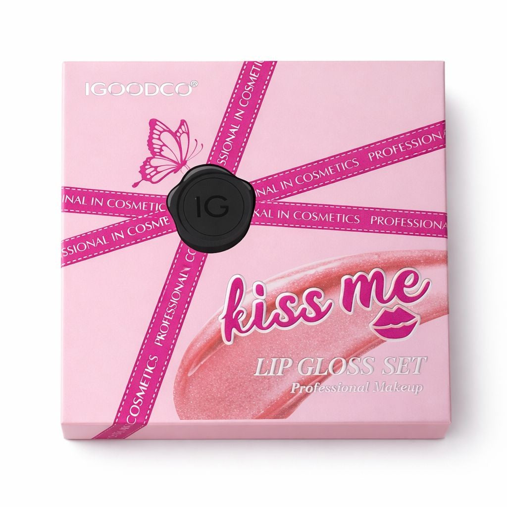 IGOODCO "Kiss Me" Professional Lip Gloss Set