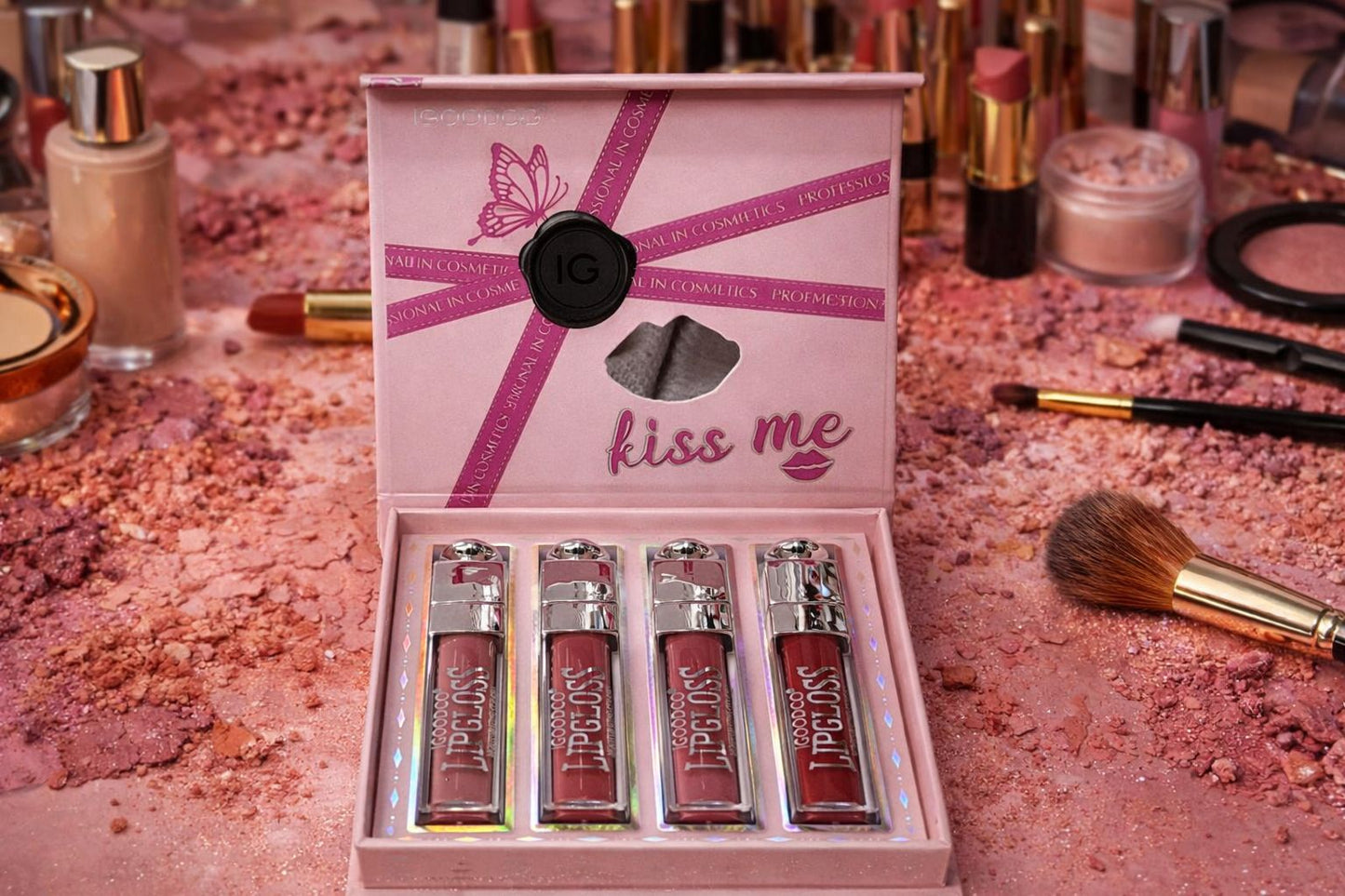 IGOODCO "Kiss Me" Professional Lip Gloss Set