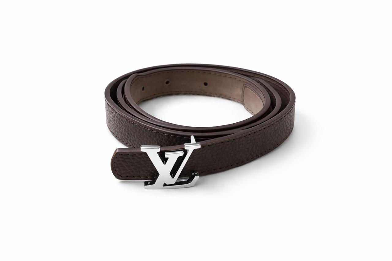 Designer Style Slim Leather Belts