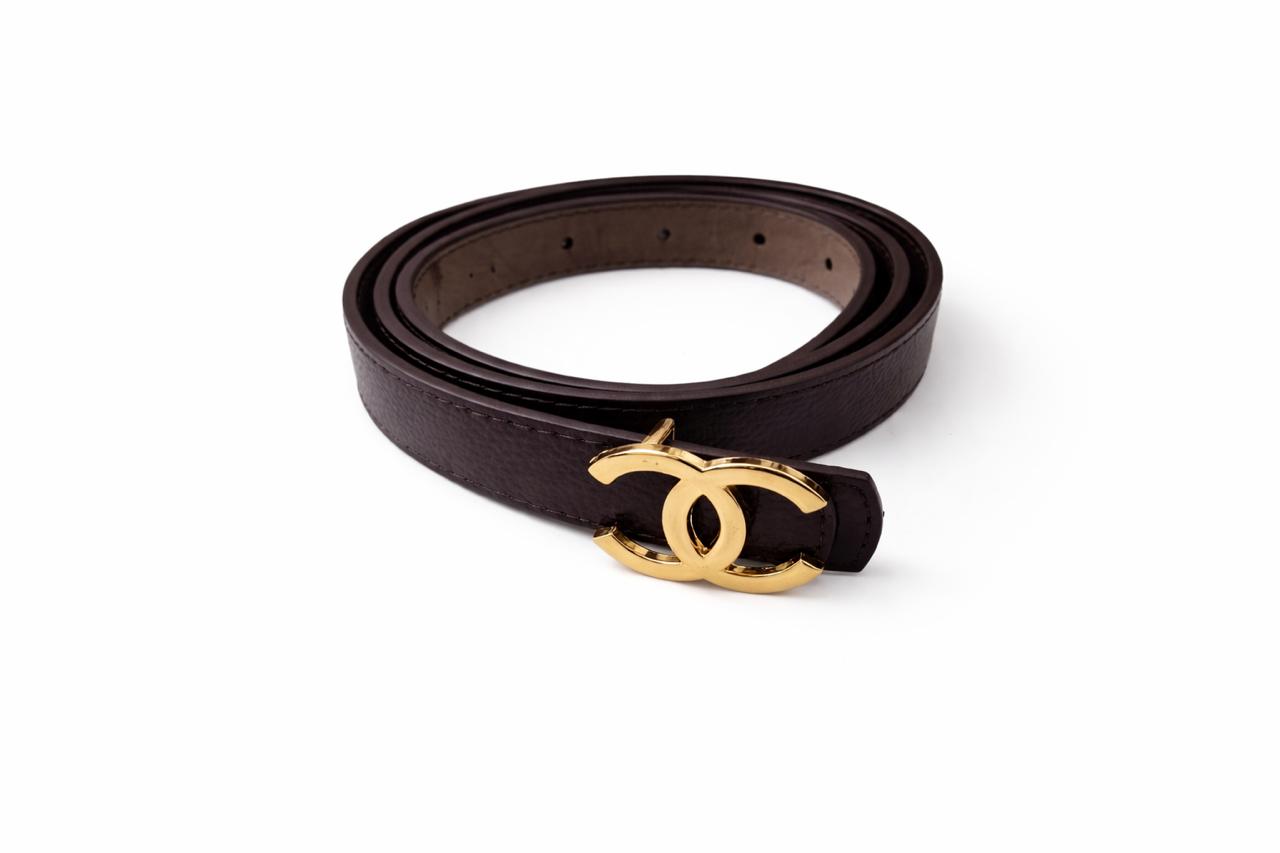 Designer Style Slim Leather Belts