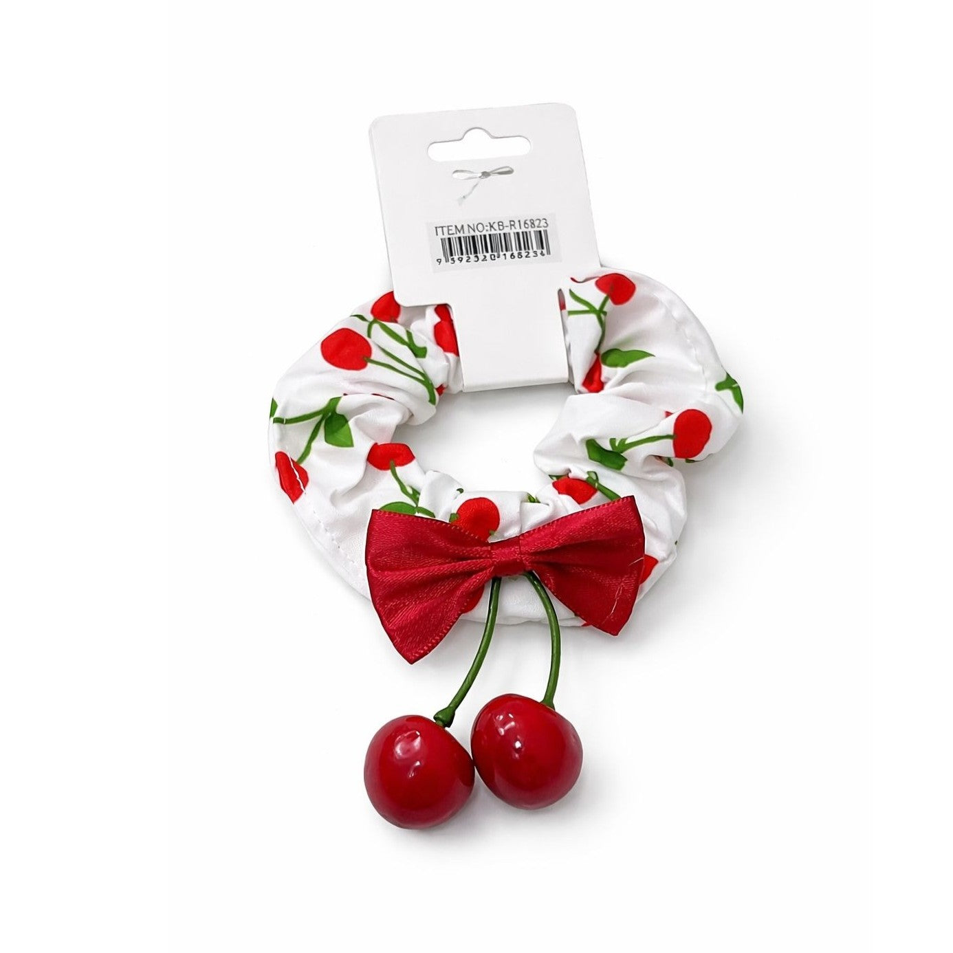 Cute Cherry Bow Scrunchie
