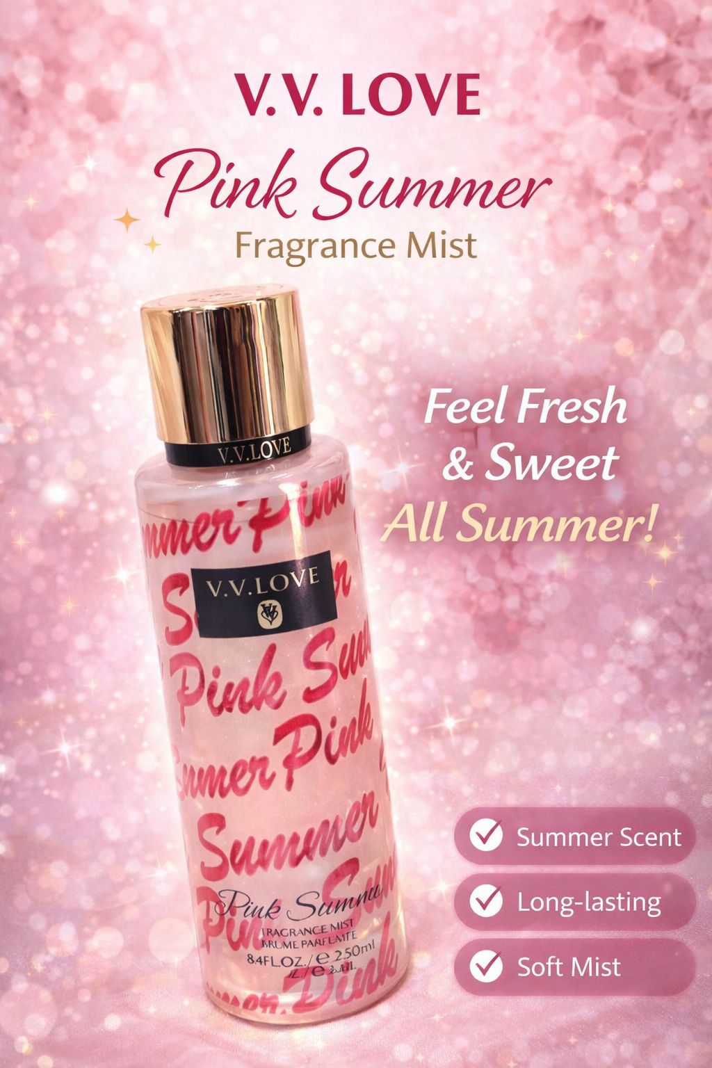 V.V. LOVE Signature Fragrance Mist Collection