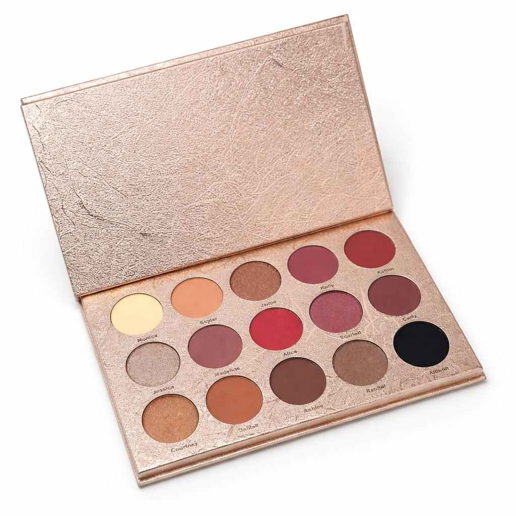 Gladsheim Professional 15-Color Eyeshadow Palette