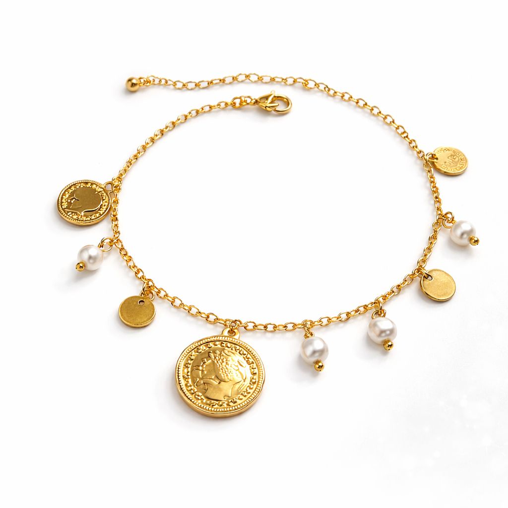 Elegant Gold Coin Accessory