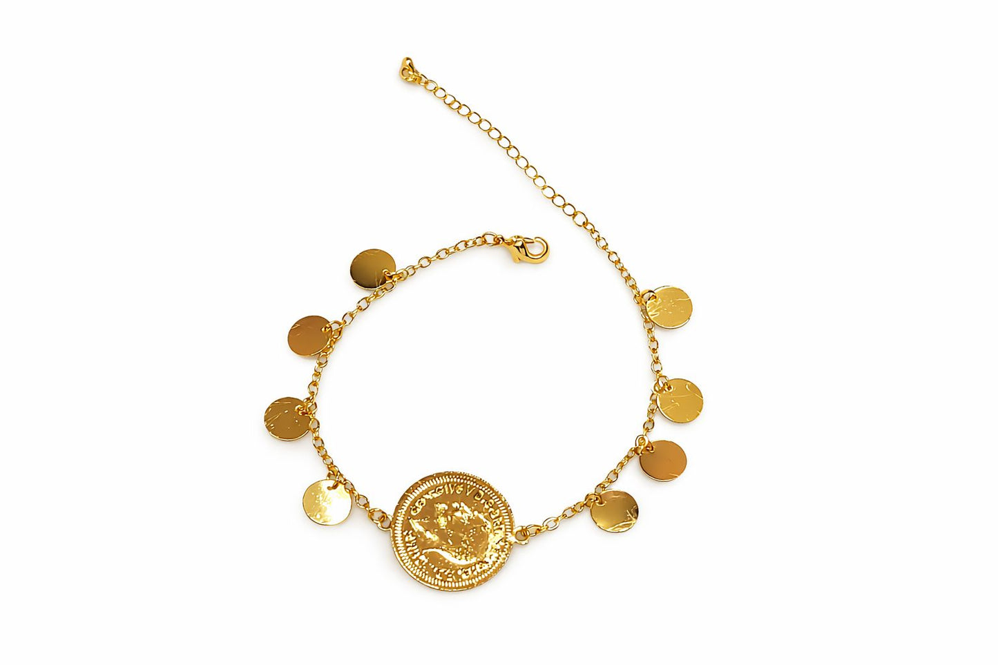 Elegant Gold Coin Accessory