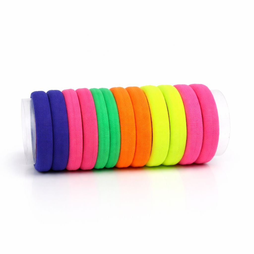 Premium Seamless Cotton Hair Ties Set