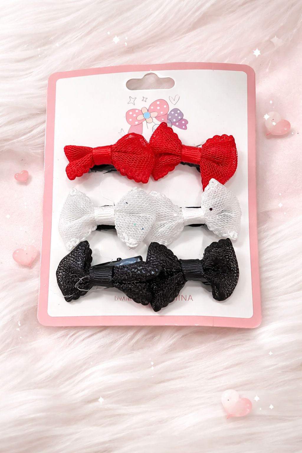 Charming Bow Hair Clip Set for Kids