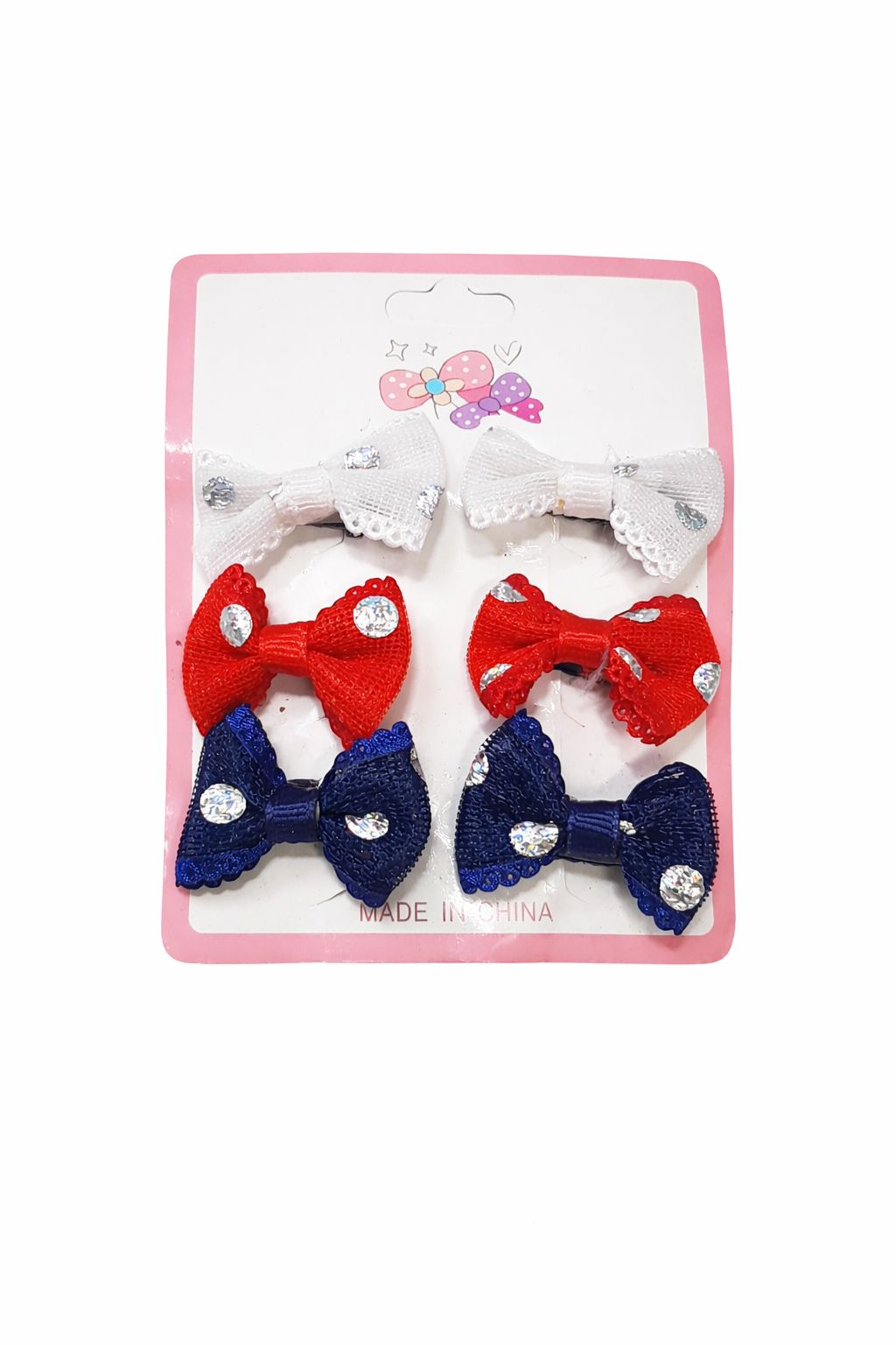 Charming Bow Hair Clip Set for Kids