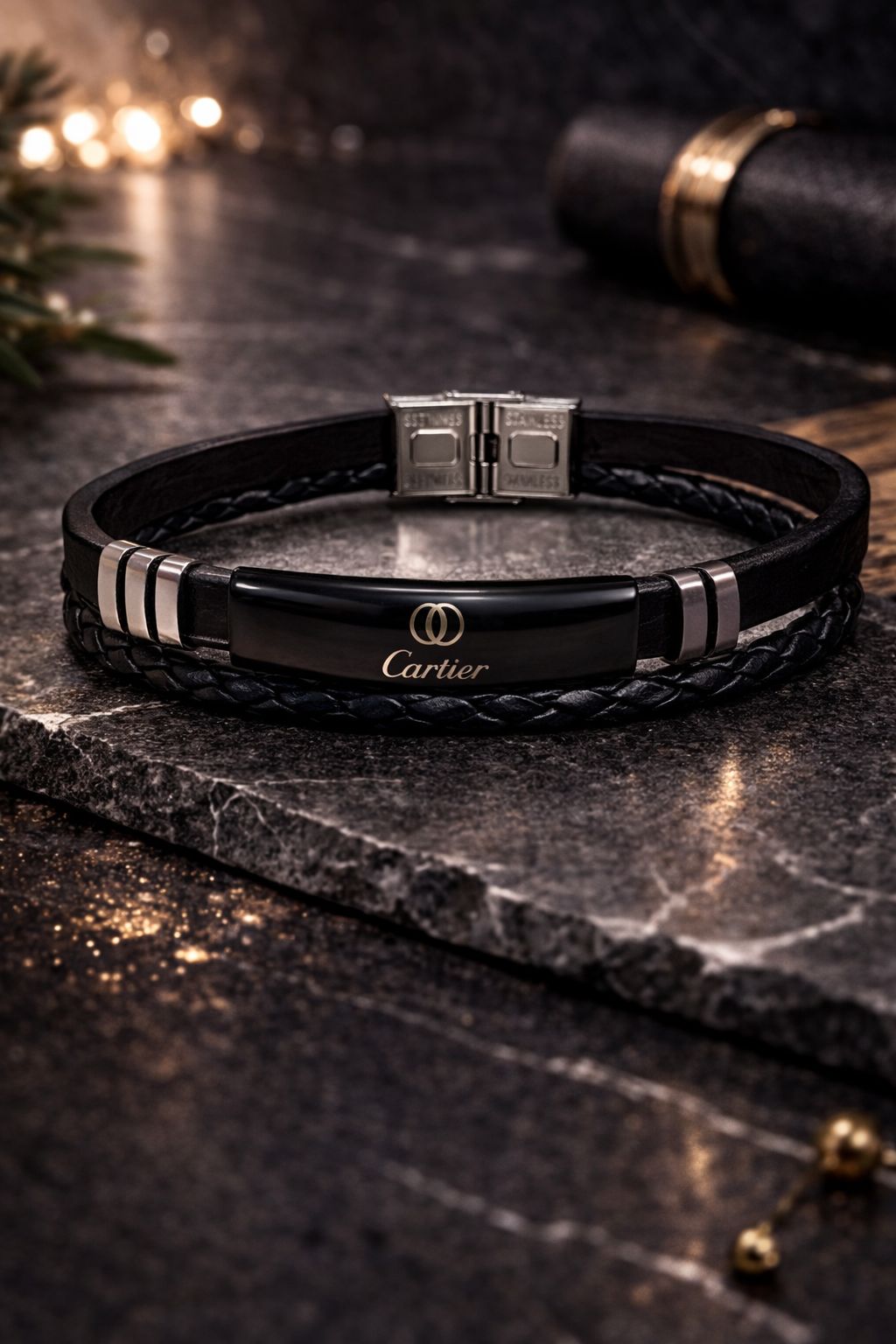 Premium Leather Brand Collection Bracelet
